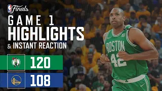 INSTANT REACTION: Celtics MONSTER 4th quarter secure Game 1 comeback in Game 1 of NBA Finals