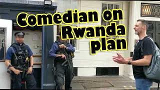 Comedian on illegal immigrant Rwanda plan and celeb reactions