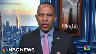 Hakeem Jeffries defends the president's comments on Hunter Biden: Full interview