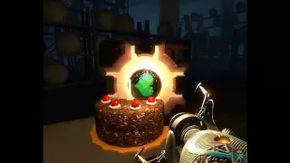 Portal: getting to the cake room and back (without cheats)