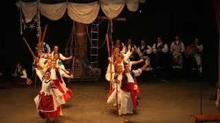 Actuación XXVII Congreso Anual CIOFF España 2009 folk e grupo baile
