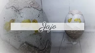 #84 DECOUPAGE JAJO WIELKANOCNE Z PASTĄ PĘKAJĄCĄ / DECOUPAGE EASTER EGG  / DIY / TUTORIAL