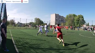 Викинги 10 - 1 Аристократы (Terrafootball // Лига - Весна'19 // 7 тур)