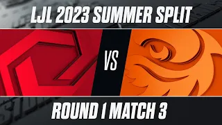 SG vs V3 | LJL 2023 Summer Split Playoffs Round 1 Match 3