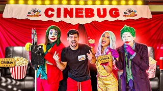 TRANSFORMEI NOSSA MANSÃO EM UM CINEMA DO VINIBUG!! CINEBUG DOS VILÕES!!