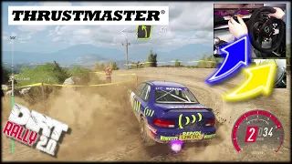 Subaru Impreza Greece 2SS / Thrustmaster T300RS TSS TH8A T-LCM DiRT Rally 2.0 H-Shifter gameplay