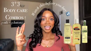 The Best Body care Combos You’ll ever find | 3 Lotion and Oil Combinations for Flawless skin