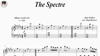 The Spectre - Alan Walker, Piano