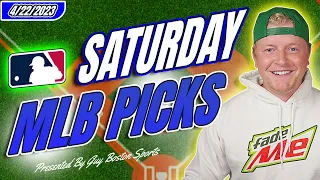 MLB Picks 4/22/2023 | TODAY'S FREE MLB Best Bets, Predictions, and Player Props