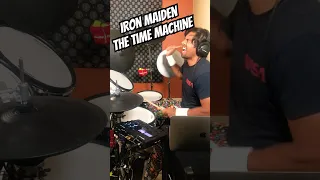 Iron Maiden - The Time Machine #shorts #ironmaiden #drumcover #drums #music #metal #rock