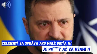 Zelenskému prihára nielen pod zadkom! ČOSI SA V JEHO ARMÁDE CHYSTÁ !!!