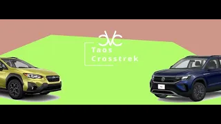 Volkswagen Taos S FWD 2022 vs Subaru Crosstrek Base Manual 2022