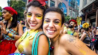 THE BEST FESTIVAL IN THE WORLD Has Started! - RIO CARNIVAL #116