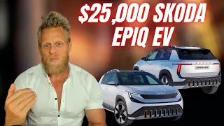 New $25,000 Skoda Epiq is an Electric SUV that will destroy the Toyota Corolla