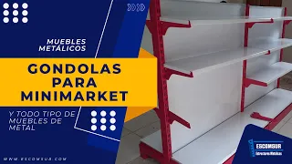 ⭐Gondolas para minimarket | ✅gondolas para supermercado y gondolas para tiendas⭐⭐⭐⭐⭐