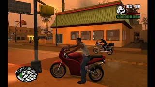 GTA Open San Andreas pizza