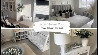 Updated house tour 2024 | 3 bedroom house UK | Toy storage hacks for a small home