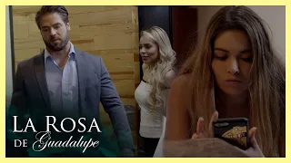 Maura descubre que la ex de su esposo es su amante | La rosa de Guadalupe 3/4 | Cuesta arriba