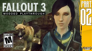 Let's Play Modded Fallout 3 Gameplay Walkthrough part 2