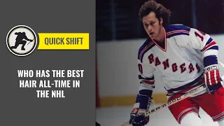 Quick Shift: Who has the best hair all-time in the NHL?