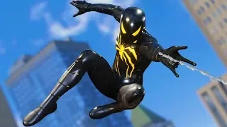 Spider-Man (PS4) - End game Suit combat and free roam (Anti - Ock Costume)