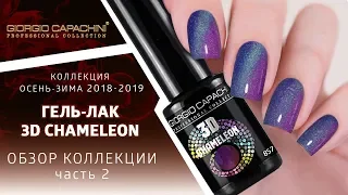 Гель-лак 3D CHAMELEON. Обзор и покрытие. #2: Матовый топ