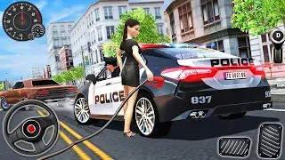 Car Simulator Japan Toyota Camry 3.5 - Police Car Driving - Android GamePlay