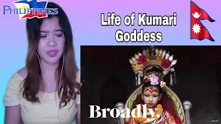Filipino React On  Life of Kumari Goddess : The Young Girl Whose Feet Never Touch Ground