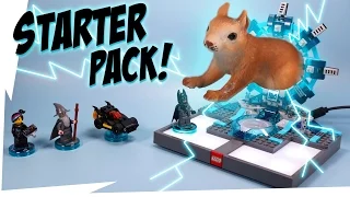 LEGO Dimensions Starter Pack Instructions Quick Play Batman Gandalf & Wild Style