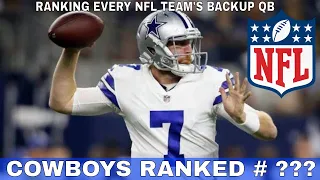 Ranking Every NFL Team's Backup QB Situation