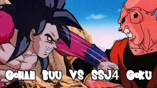 Gohan Buu vs SSJ4 Goku