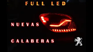 cómo modificar calavera   full led proyecto peugeot 307