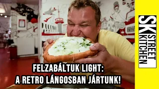 Felzabáltuk LIGHT💪A Retro Lángosban jártunk!