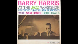 Barry Harris at The Jazz Workshop