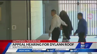 Appeal hearing for Dylann Roof