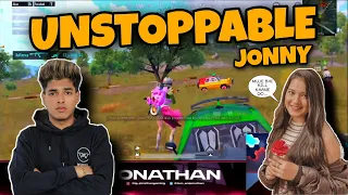 UNSTOPPABLE Jonathan | Dobby | Sab kill main karunga😂 | GOD GAMEPLAY | RUSH | MN squad