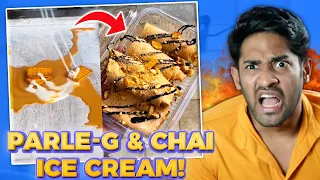 WORST INDIAN STREET FOODS!🤮 (CHAI-PARLE ICE CREAM)  #15