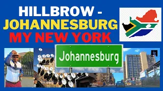 like new York in America Johannesburg and hillbrow in africa ,a drive in hillbrow 2022 South Africa