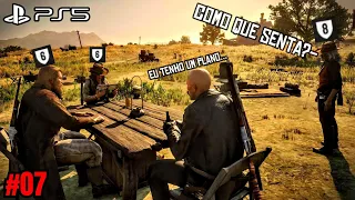 CONTINUANDO DO ZERO: MONTEI UM BANDO COM JOGADORES INICIANTES! RED DEAD ONLINE 2024