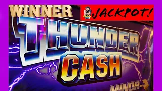 Thunder Cash JACKPOT! 🎰 HIGH LIMIT Slot Play 🌩