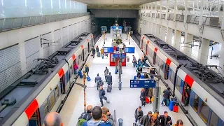 Riding the RER From CDG to Gare du Nord, Paris (Airport Commuter Train)