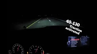 Single Turbo M4 @35psi mid boost pulls / 60-130s