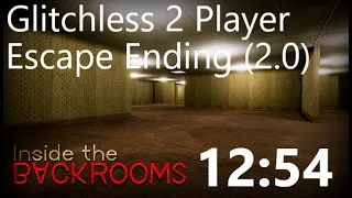 Inside The Backrooms 0.2.0 | Escape Ending Glitchless 2 Player 12:54