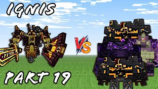 Ignis vs all monstrosity fight minecraft part 19