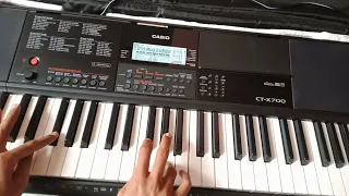 Casio ctx 700 vibraphone all tones demo #tutorial