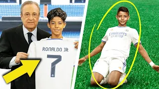 🤔 El HIJO de CRISTIANO RONALDO  ¿SERA La PROXIMA SUPERESTRELLA CR7  RONALDO JR