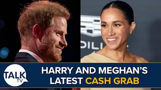 Prince Harry And Meghan Markle's Royal Cash Grab With New Website
