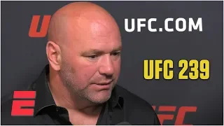 Dana White: Jon Jones 'completely dominated' Thiago Santos | UFC 239 | ESPN MMA