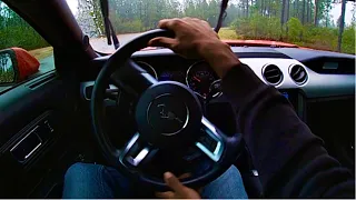 Street Drifting My S550 Mustang GT in the Rain | POV