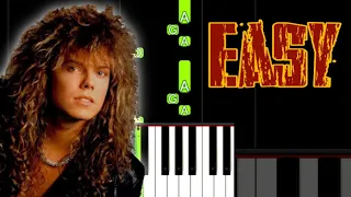 Europe - The Final Countdown | EASY Piano Tutorial #Shorts